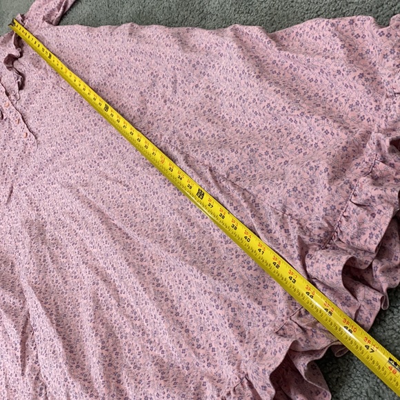 Vintage Cottagecore Prairie Floral ruffle dress - Picture 10 of 10